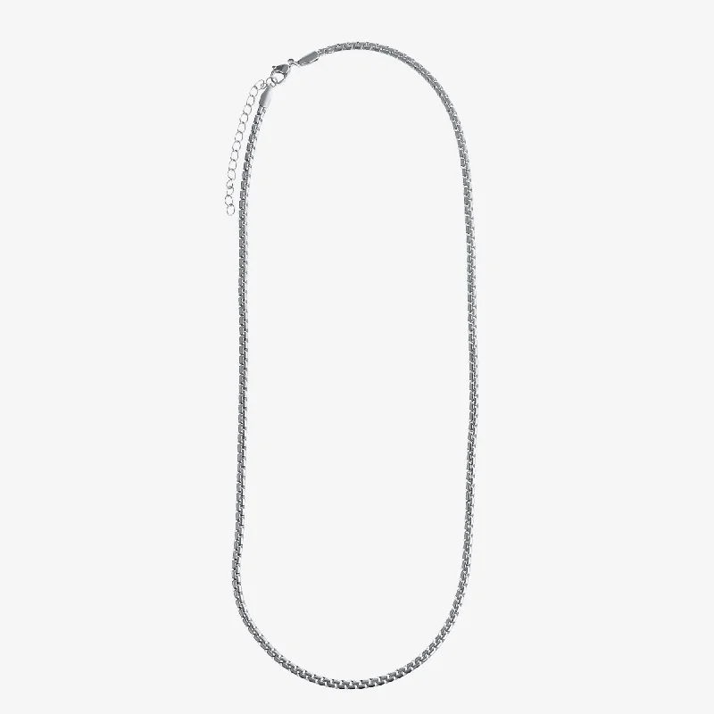 silver thin chain