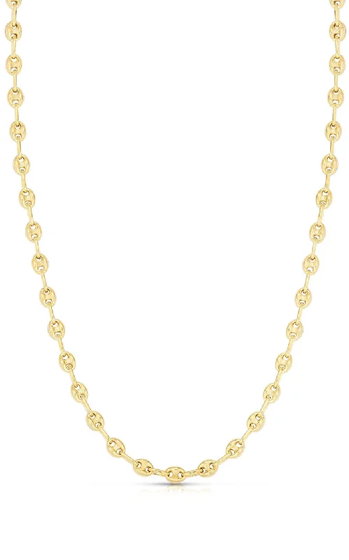 Best necklaces and pendants with matching earrings for a coordinated, elegant look-Mariner Link Chain Necklace