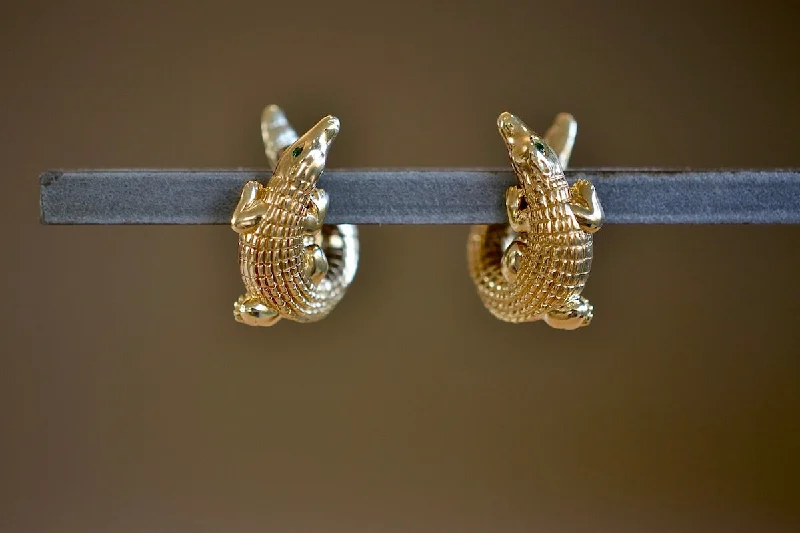 Drop Earrings for Graduation Day -Alligator Twist Earrings