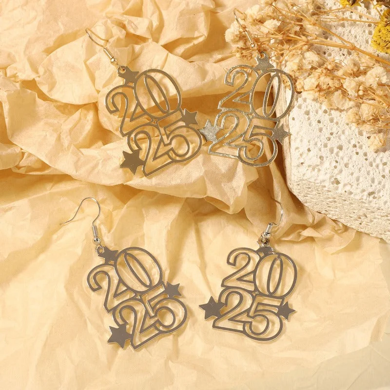 Celtic Drop Earrings with Knotwork -Wholesale Personalized Creative Design Metal Hollow Number 2025 Unique Earrings