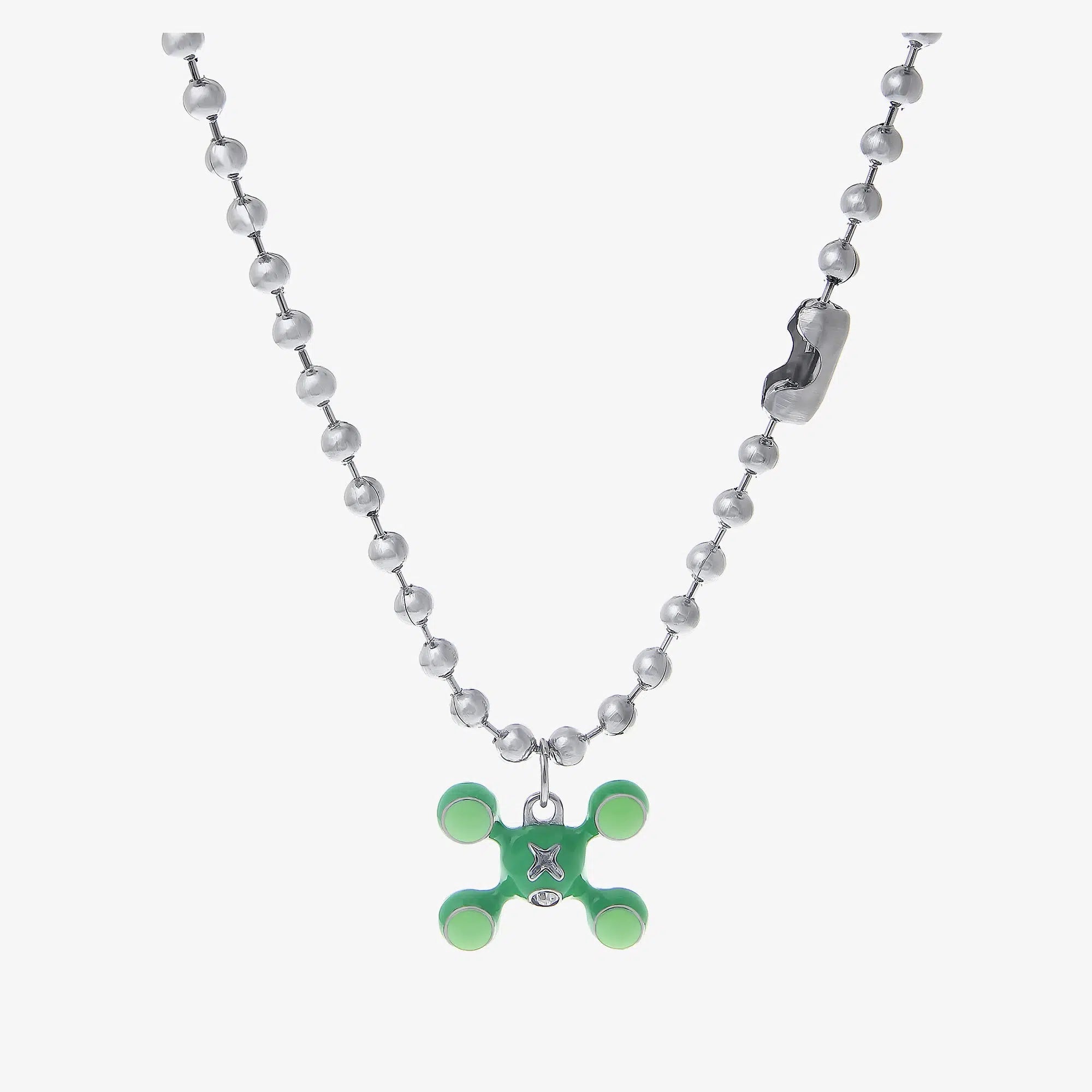 Tentacle Green Pendant Necklace