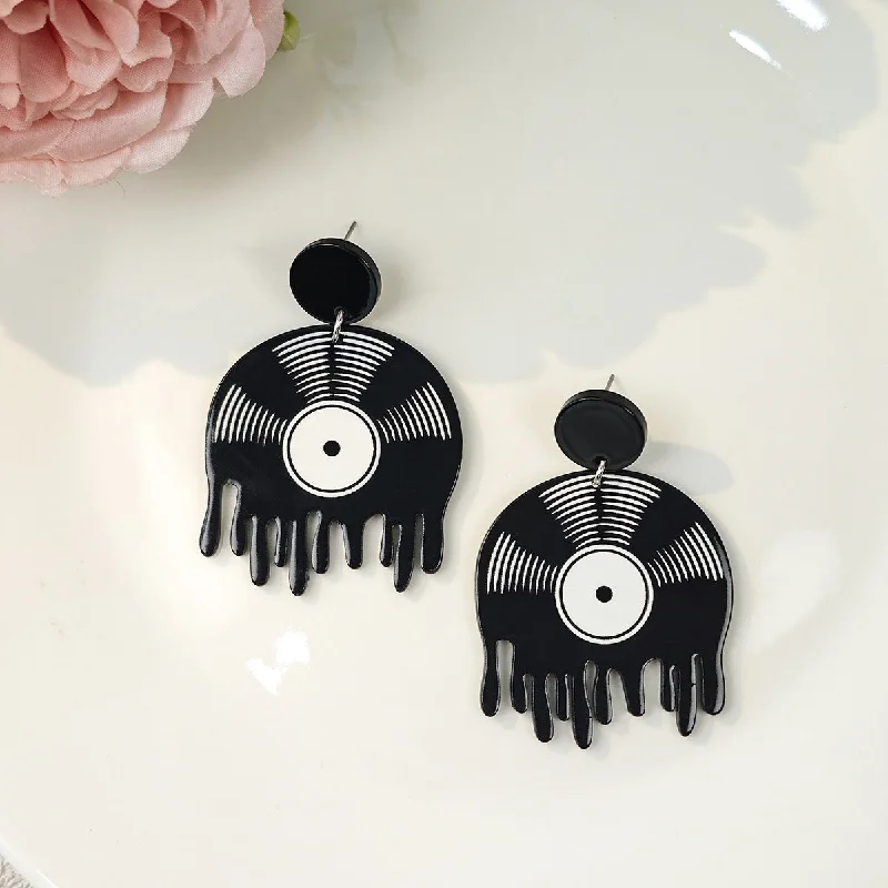 Drop Earrings with Star Motifs -Wholesale New Aztec Tauren Earrings Easter Children Cute Mushroom Acrylic Earrings for Women