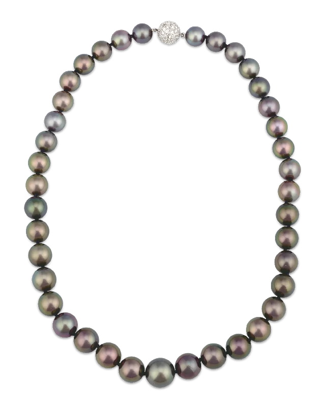 Unique necklaces and pendants with tree of life motifs for nature-inspired elegance-Tahitian South Sea Pearl Necklace