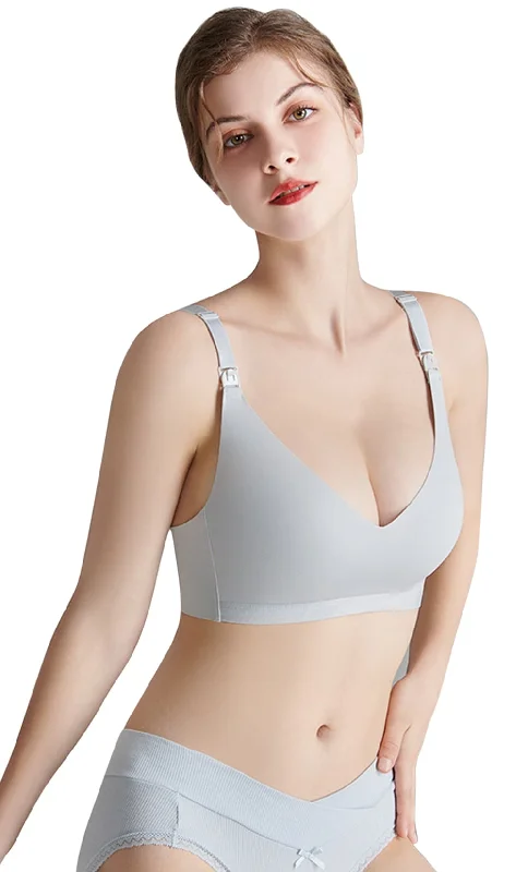 Tasseled T-Shirts for Exotic Look -iLoveSIA One Piece Non-marking Nursing Bra