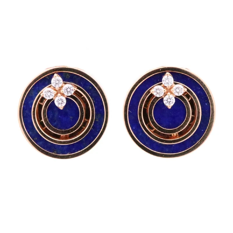 Drop Earrings for Christmas Party -ROBERTO COIN 18K LAPIS EARRINGS