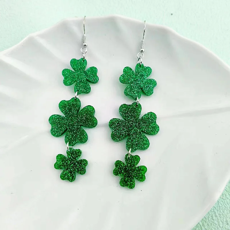 3-piece four-leaf clover