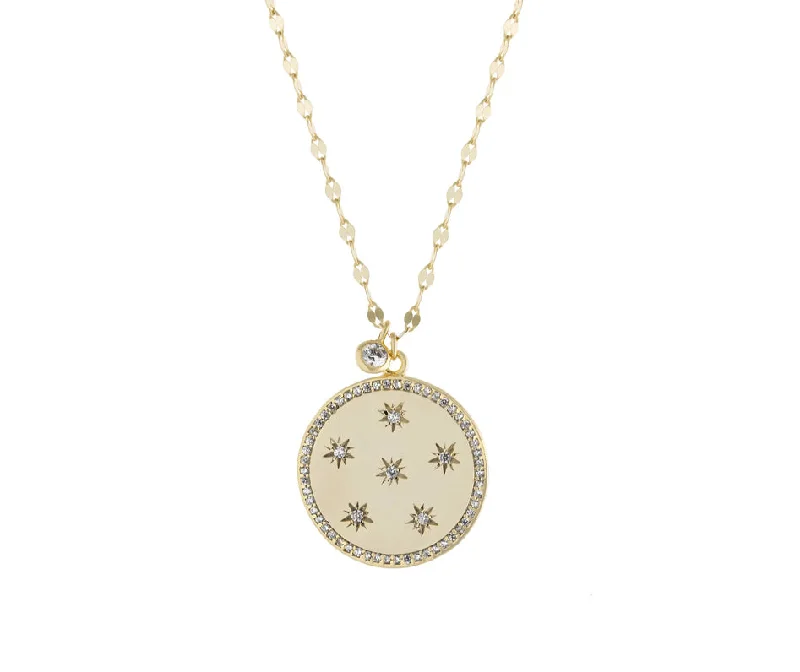 Beautiful necklaces and pendants with butterfly motifs for a whimsical style-Star Long Chain Necklace