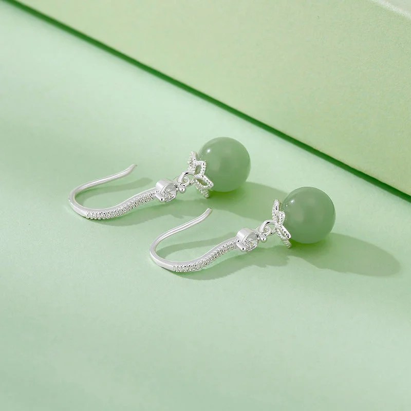 Temperament earrings silver