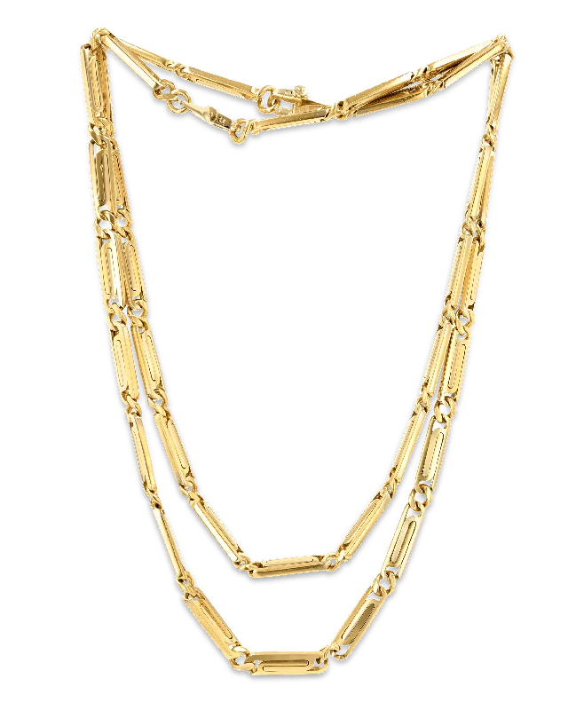 Best necklaces and pendants with layered designs for a chic, stacked look-Pomellato Gold Link Necklaces