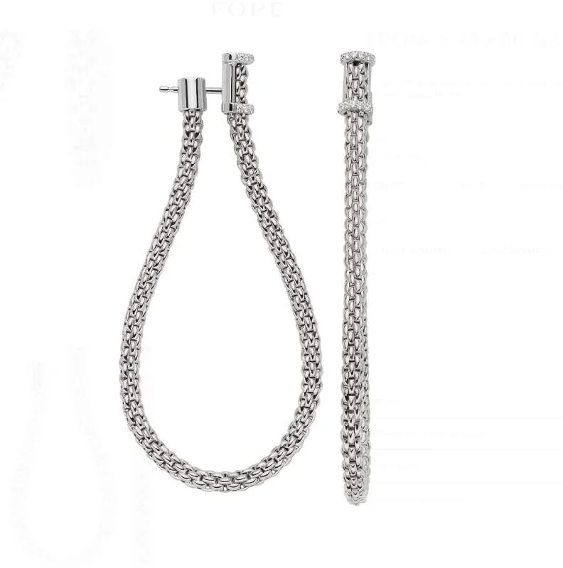 Drop Earrings for Concert Look -18k FOPE EARRINGS