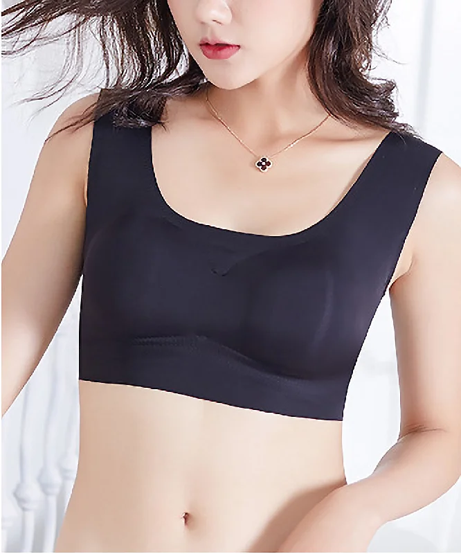 Designer T-Shirts for Luxury Look -iloveSIA ladies Seamless Bra Daily Bra Bralette Women's Bra Sport Bra